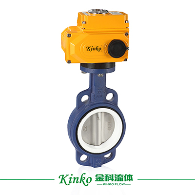 Electric PTFEStainless Steel Butterfly Valve
